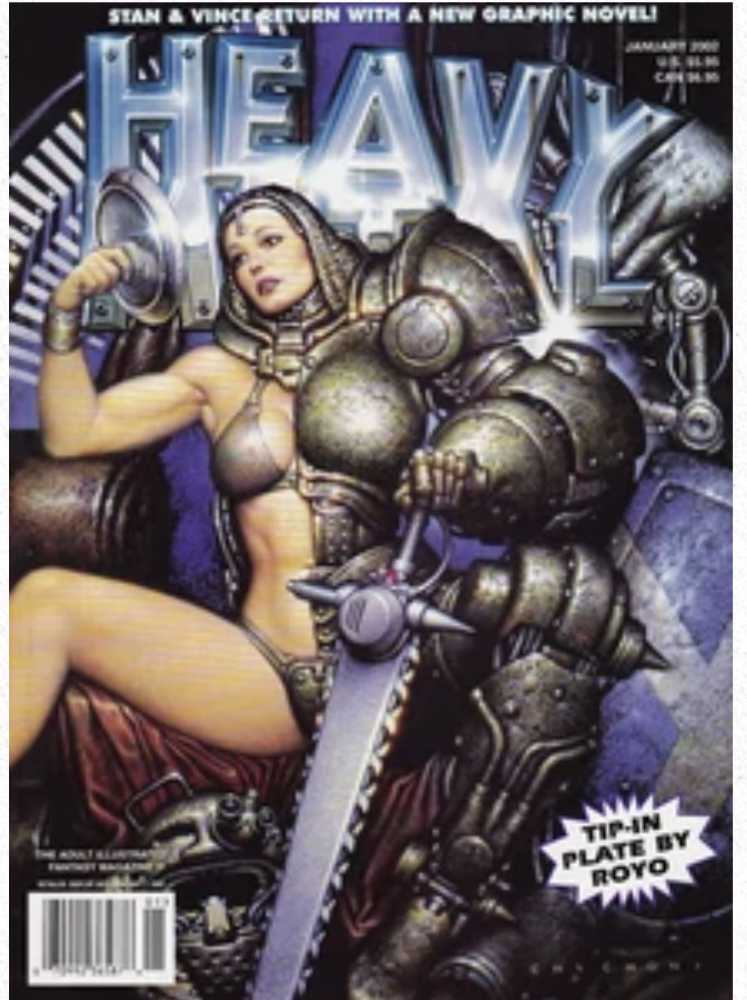 Heavy Metal (January) magazine collectible - Main Image 1