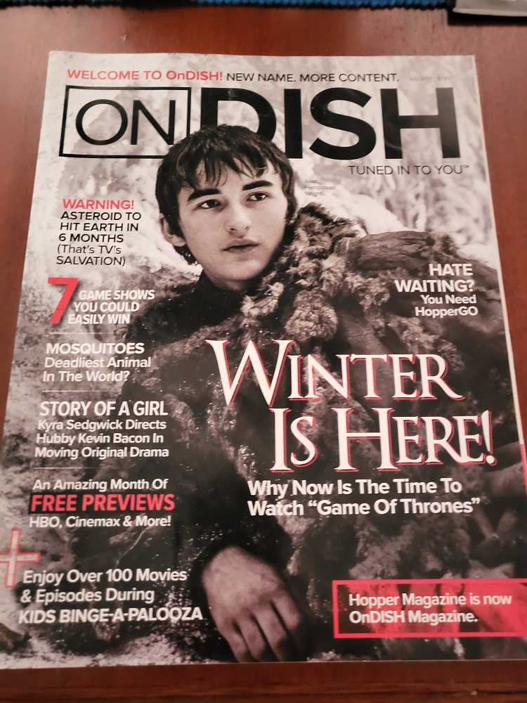 on dish  magazine collectible - Main Image 1
