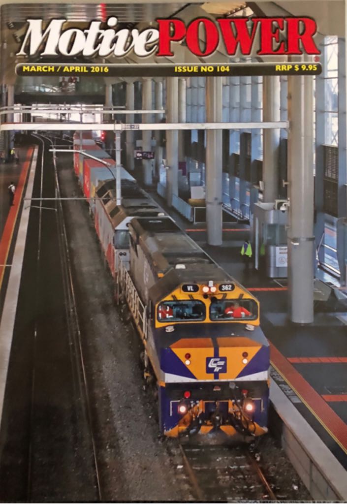 Motive Power  (April) magazine collectible - Main Image 1
