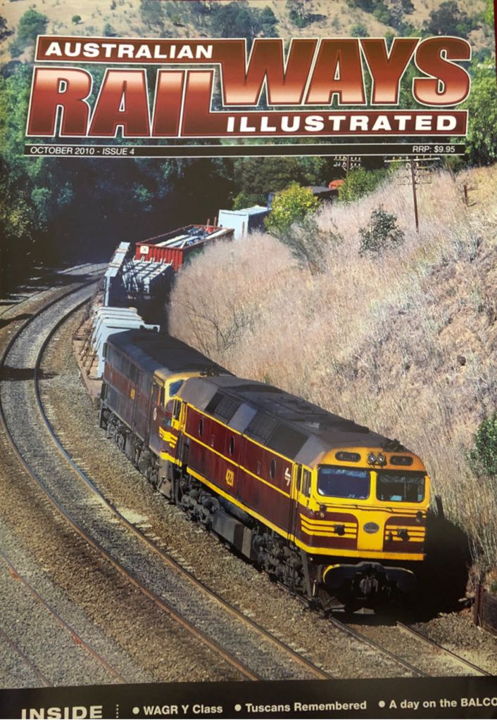 Australian Railways Illustrated  (October) magazine collectible - Main Image 1