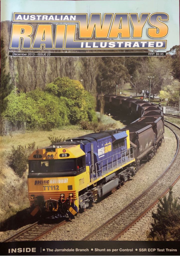 Australian Railways Illustrated  (December) magazine collectible - Main Image 1