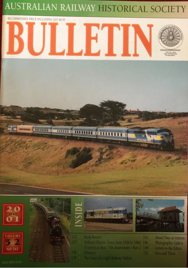 ARHS Bulletin  (April) magazine collectible - Main Image 1