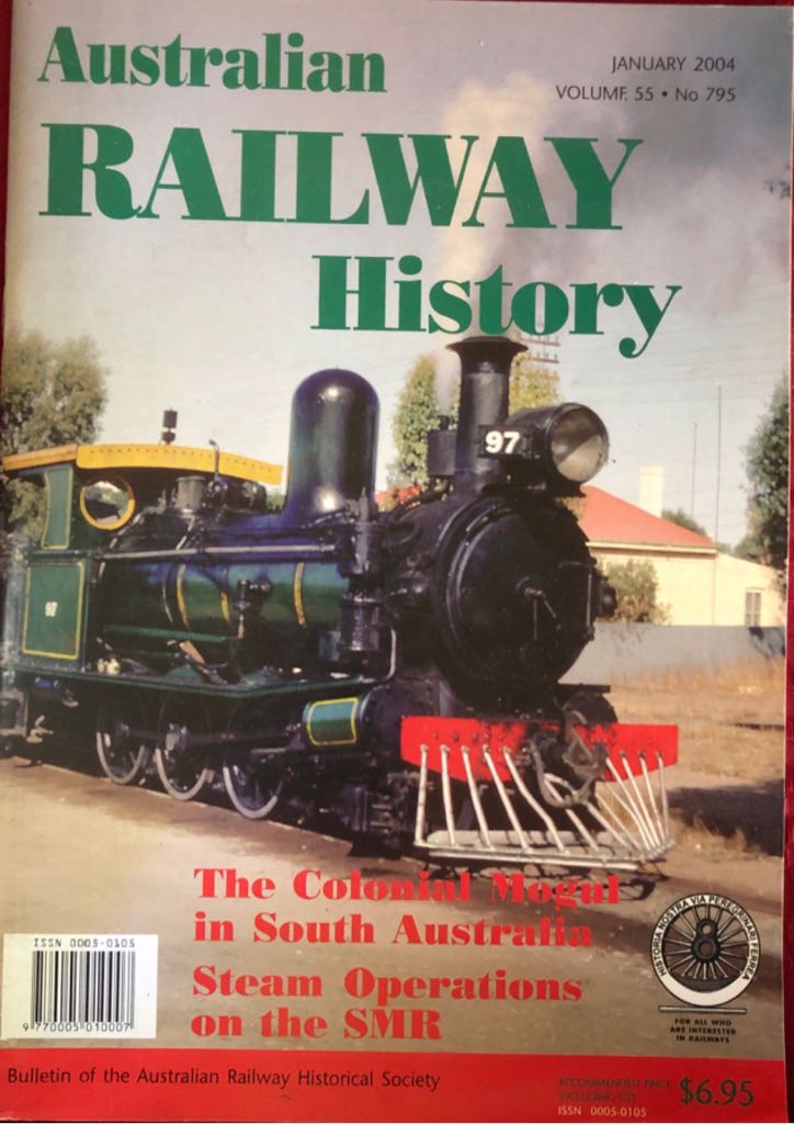 Australian Railway History  (January) magazine collectible - Main Image 1