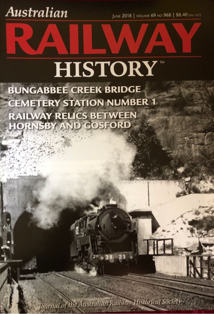 Australian Railway History  (June) magazine collectible - Main Image 1