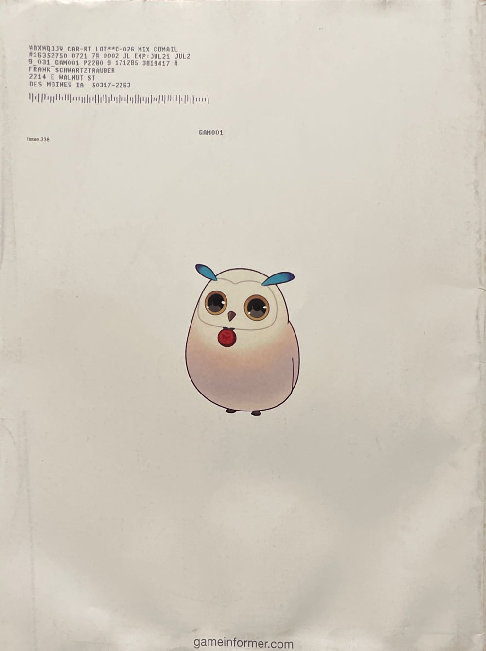 Game Informer 338  (August) magazine collectible - Main Image 2