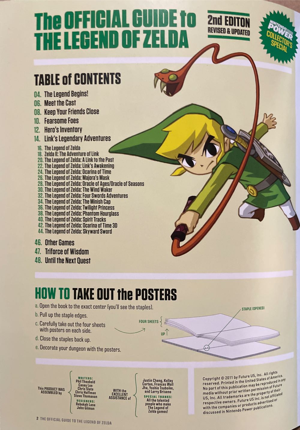 Nintendo Power Collectors Edition Zelda  magazine collectible [Barcode 07098939043003] - Main Image 2