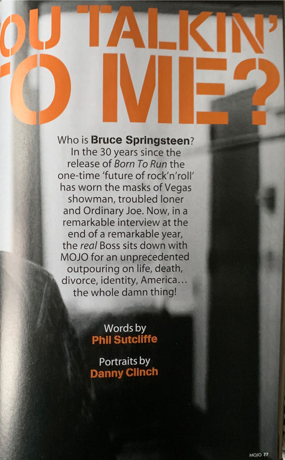 MOJO  (January) magazine collectible - Main Image 3