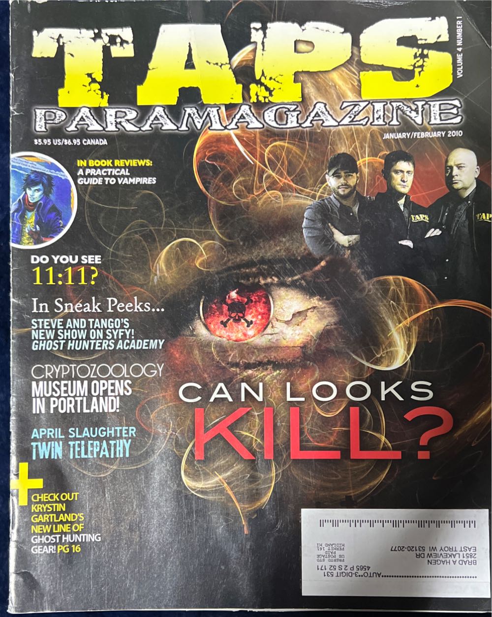TAPS Paramagazine (January) magazine collectible - Main Image 1