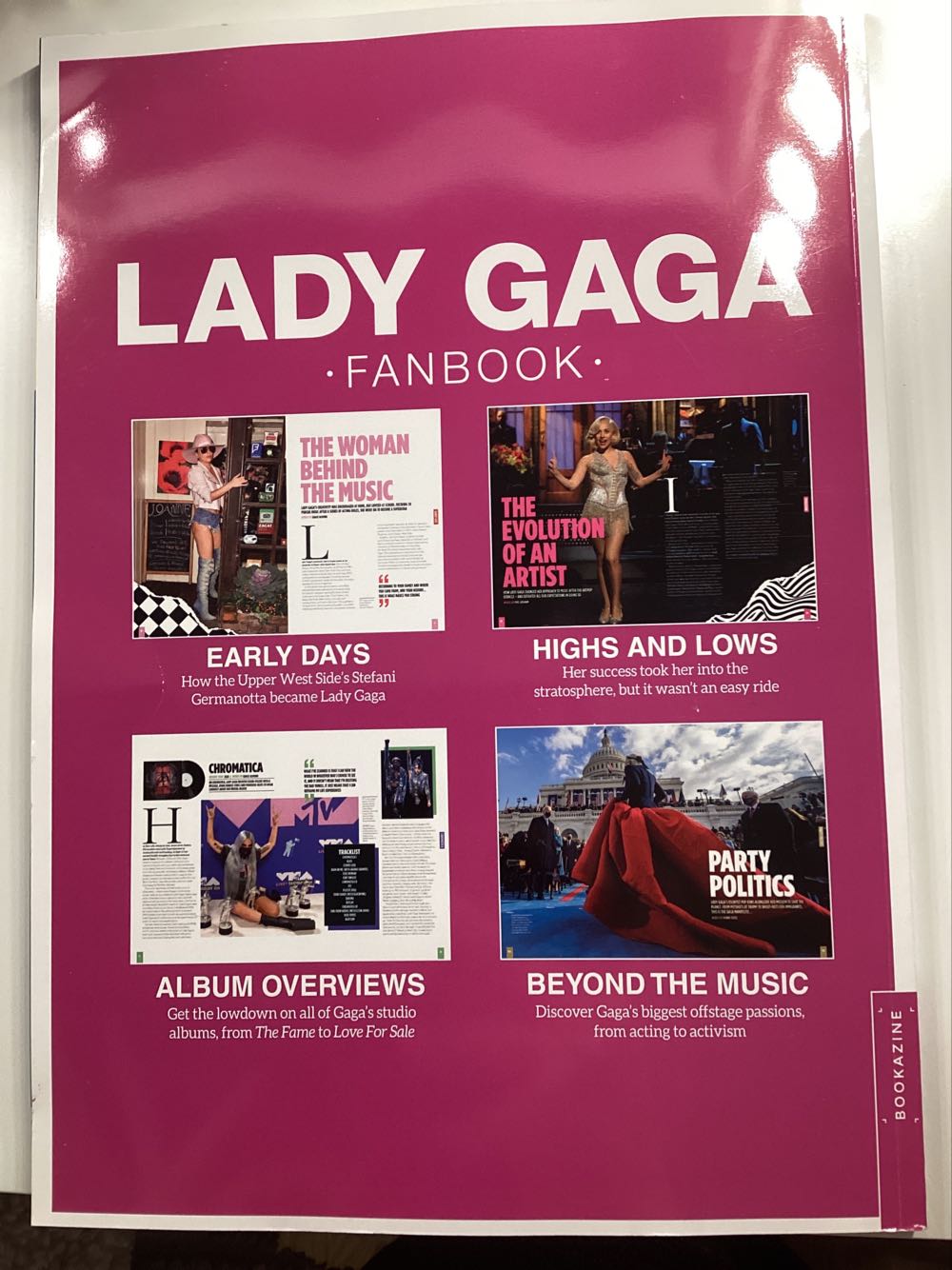 Lady Gaga Fanbook Icons Series  (November) magazine collectible [Barcode 19545861179007] - Main Image 2