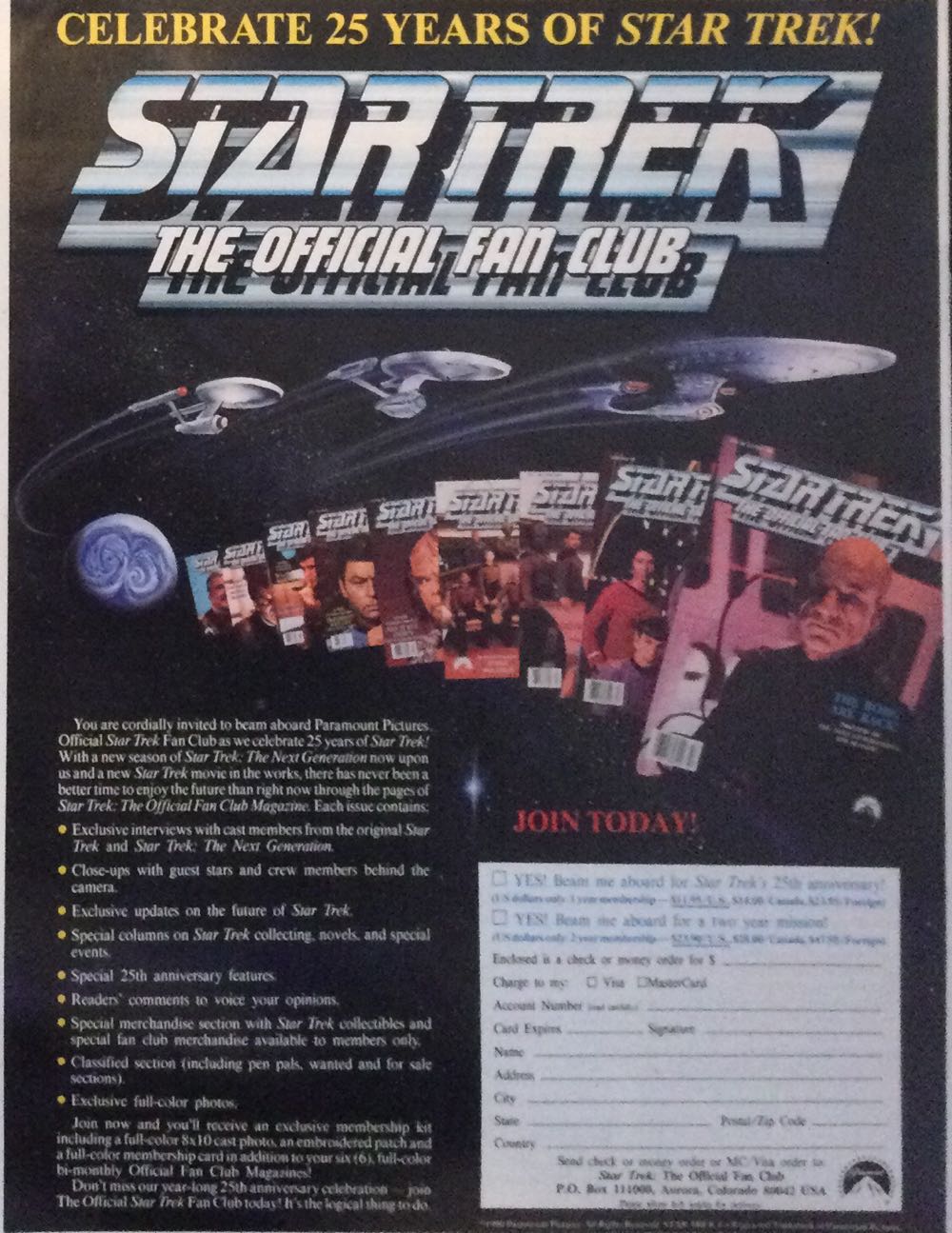 Star Trek The Official Fan Club Magazine #90  magazine collectible [Barcode 01609277810903] - Main Image 2