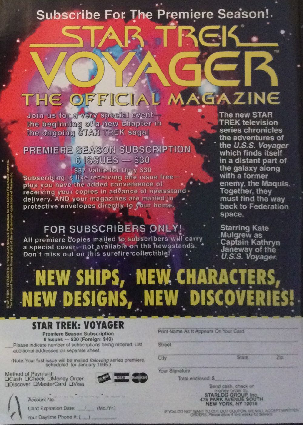 Star Trek Deep Space Nine Vol #11  (March) magazine collectible [Barcode 00912849127111] - Main Image 2
