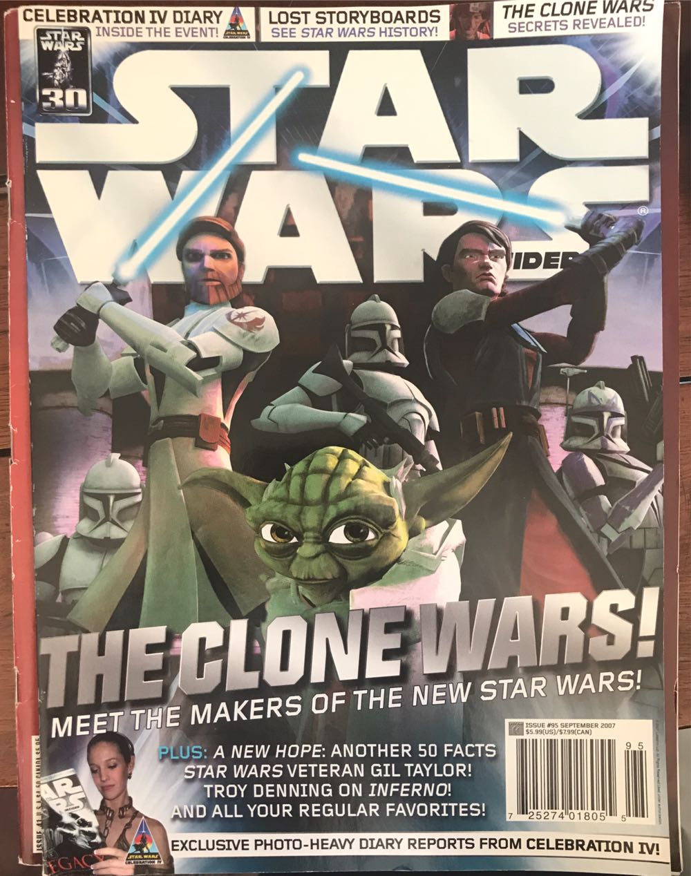 Star Wars Insider 95  magazine collectible [Barcode 72527401805595] - Main Image 1