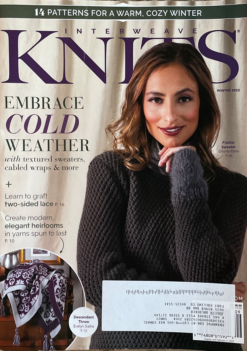 Interweave Knits  magazine collectible - Main Image 1
