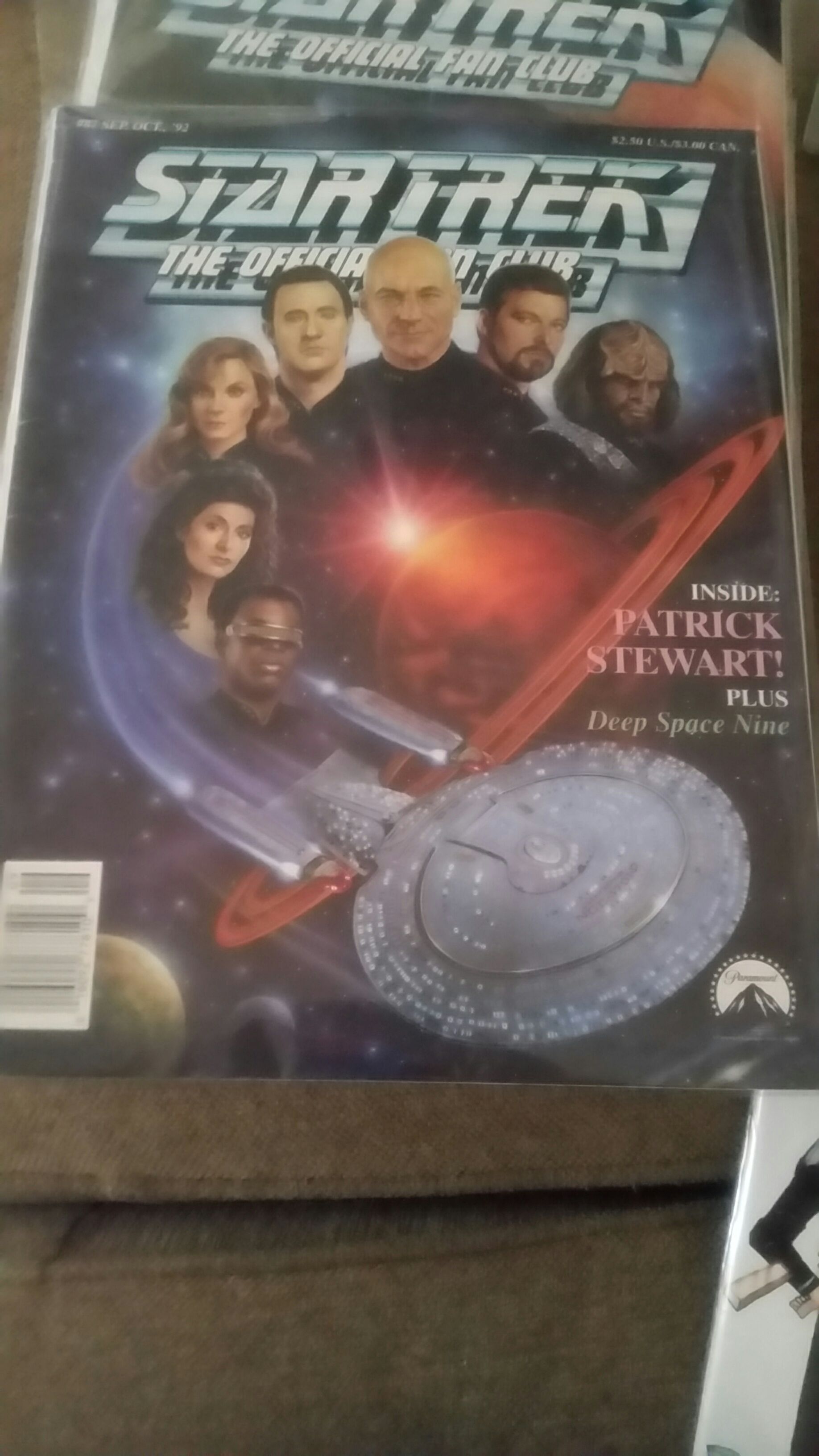 Omni Behind the scenes of the new star trek series! volume 15 no. 5