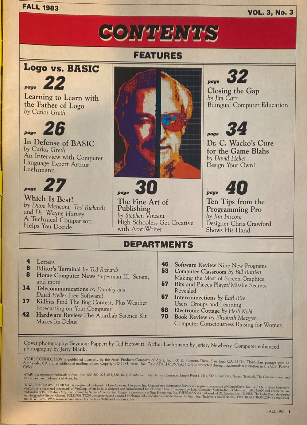 Atari Connection magazine collectible - Main Image 2