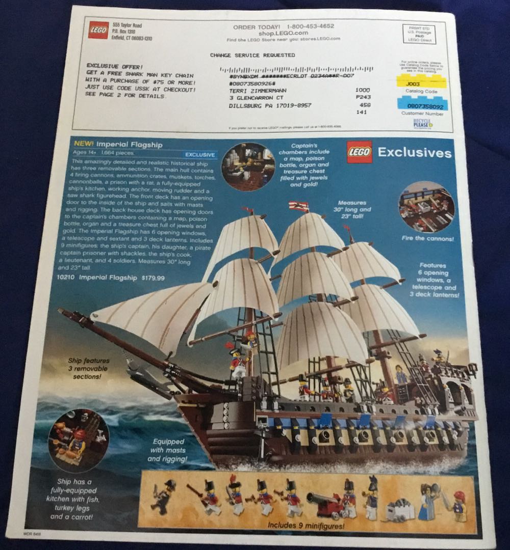 LEGO Catalog January 2010  (January) magazine collectible - Main Image 2