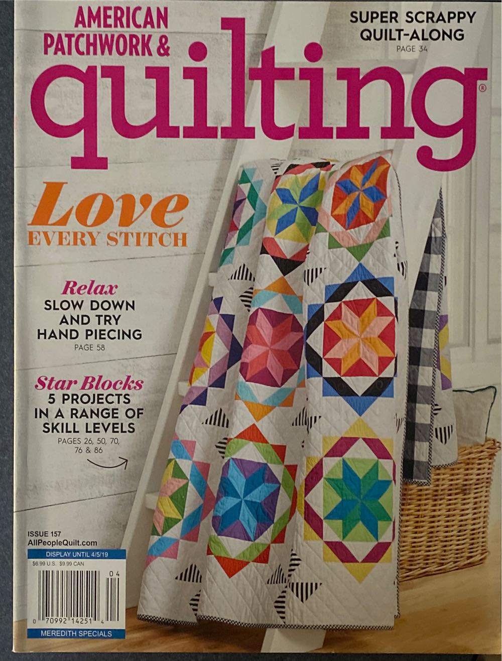 American Patchwork & Quilting  (April) magazine collectible - Main Image 1