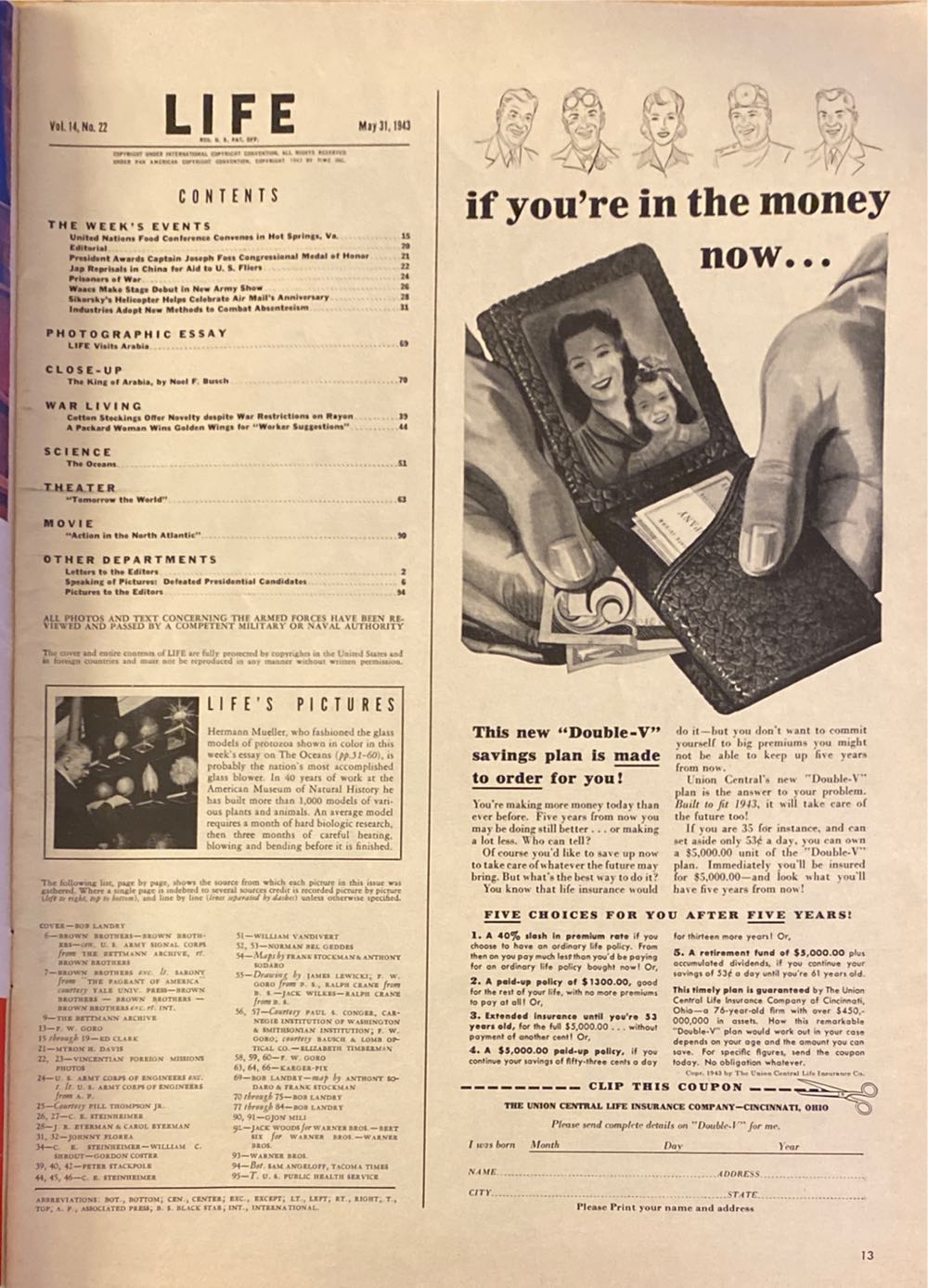 Life  (May) magazine collectible - Main Image 3