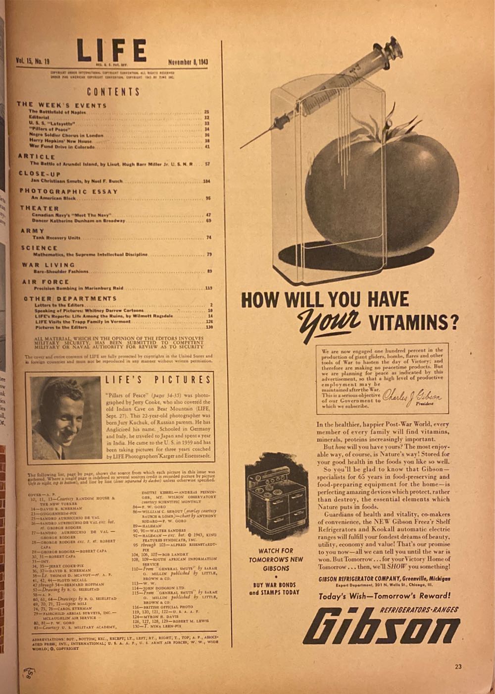 Life  (November) magazine collectible - Main Image 3