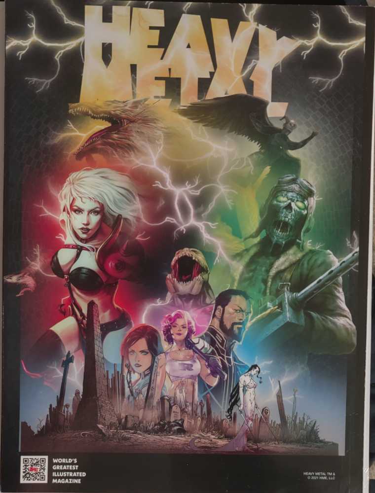 Heavy Metal  (October) magazine collectible - Main Image 2