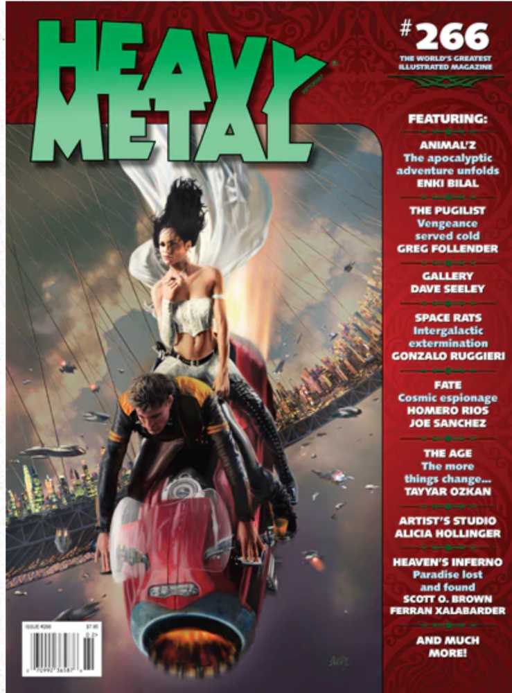 Heavy Metal (December) magazine collectible - Main Image 1