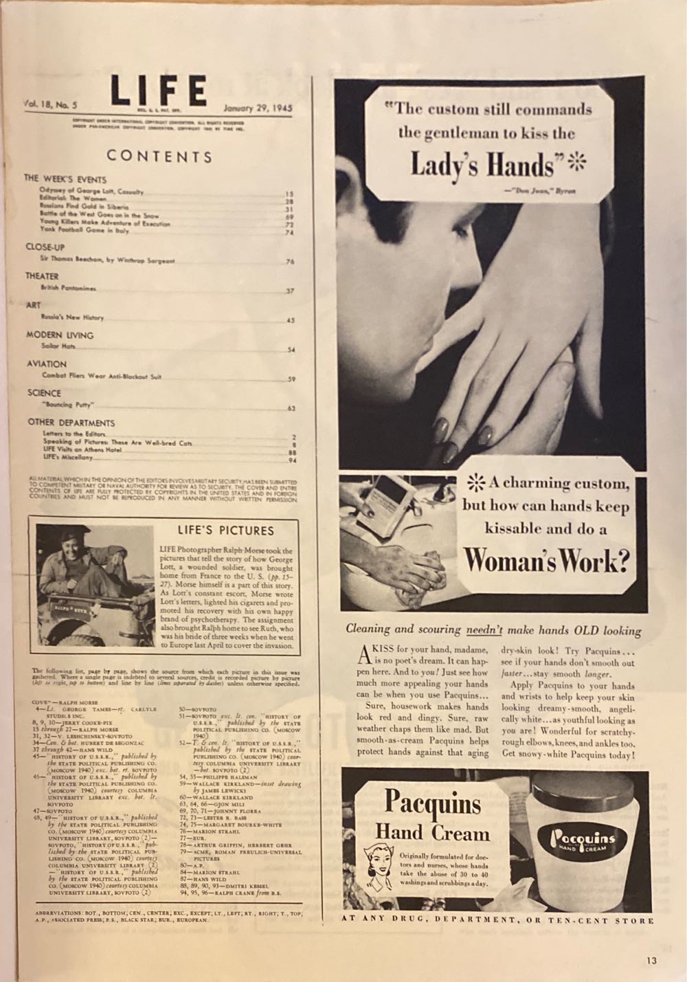 Life  (January) magazine collectible - Main Image 3