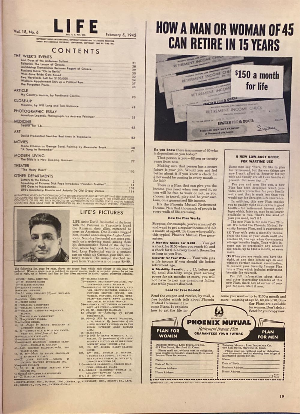 Life  (February) magazine collectible - Main Image 3