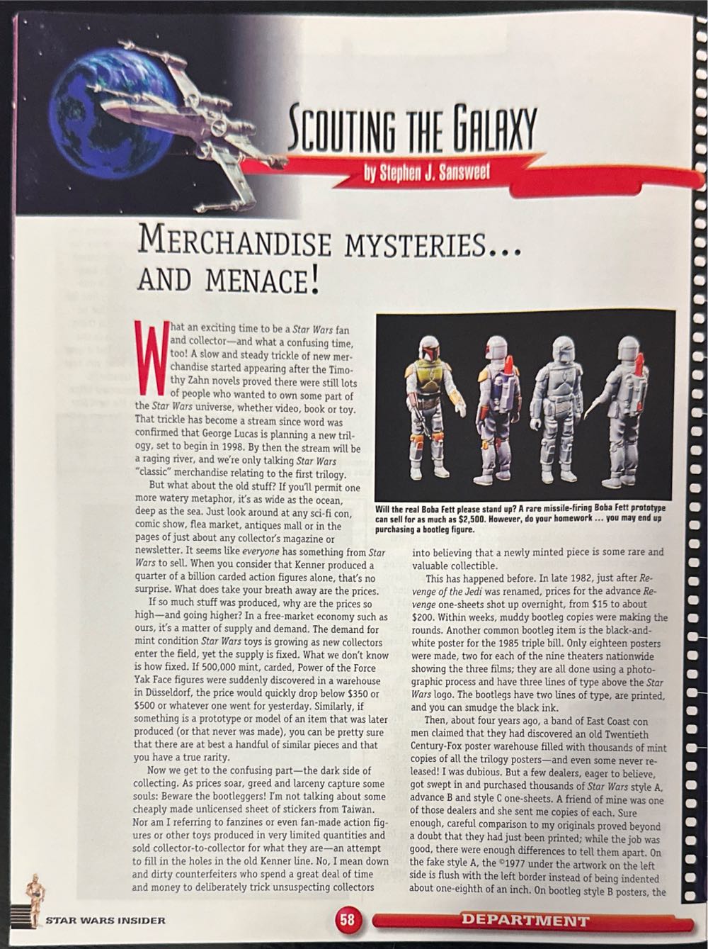 Star Wars Insider  (December) magazine collectible [Barcode 01609279609751] - Main Image 4