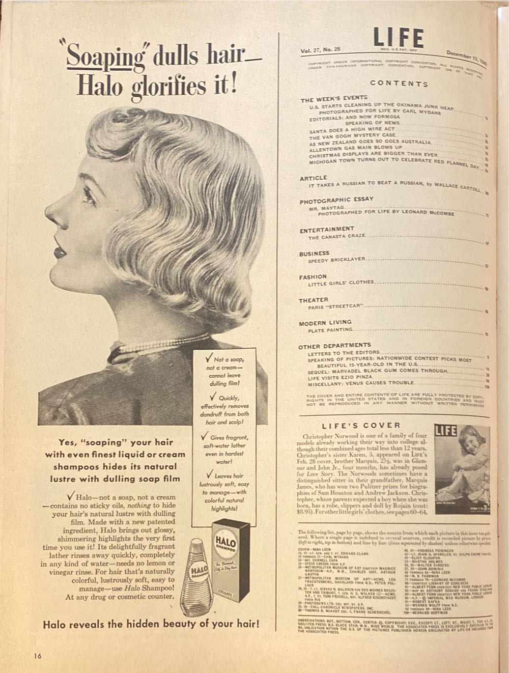 Life  (December) magazine collectible - Main Image 3