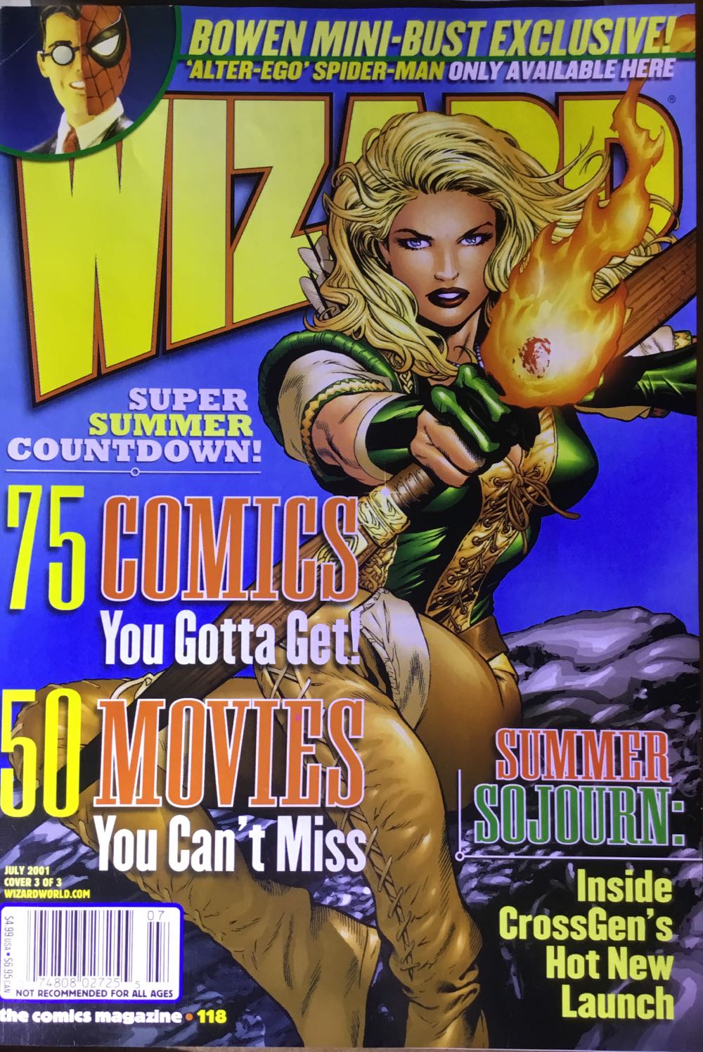 Wizard  (July) magazine collectible - Main Image 1