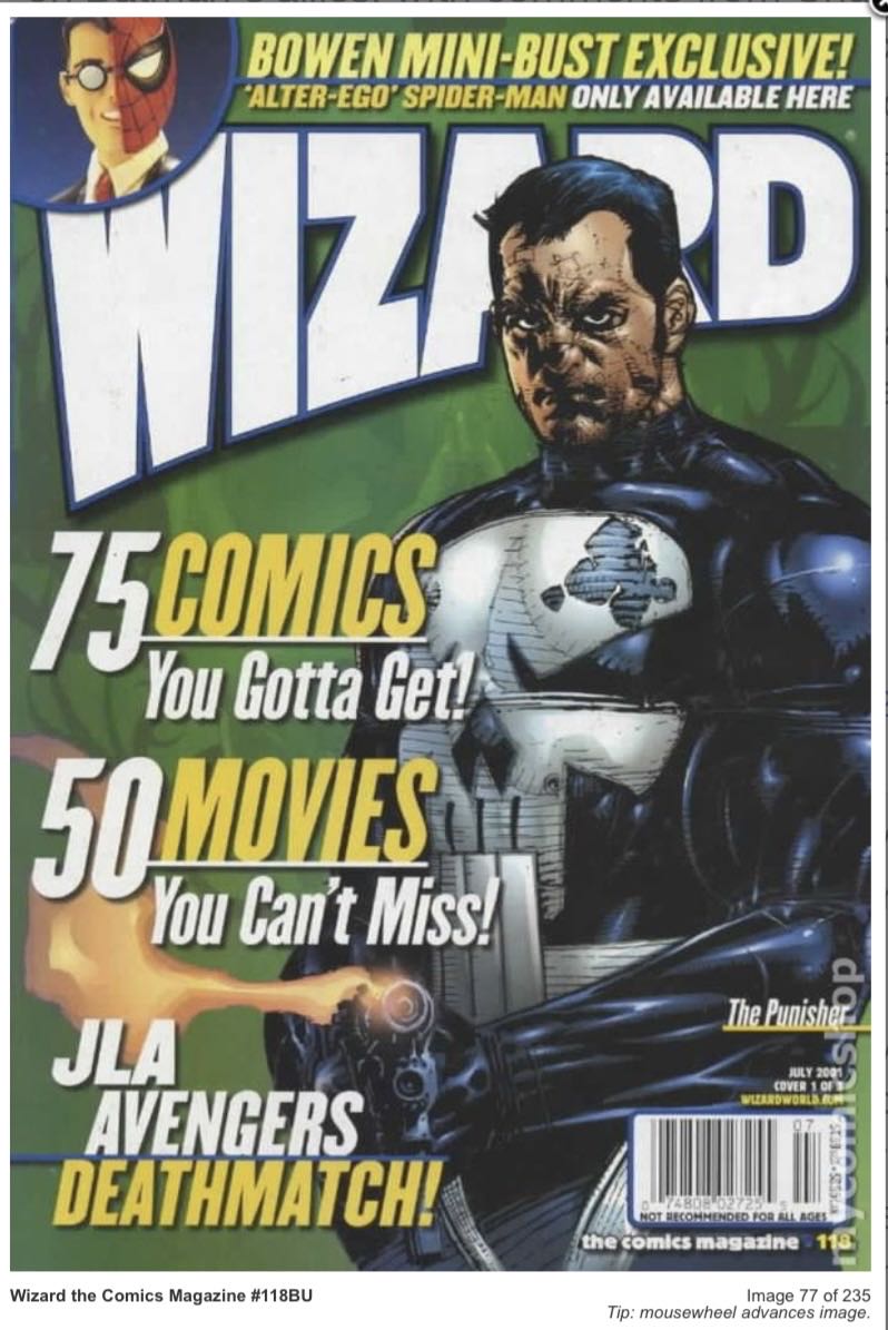 Wizard  (July) magazine collectible - Main Image 2
