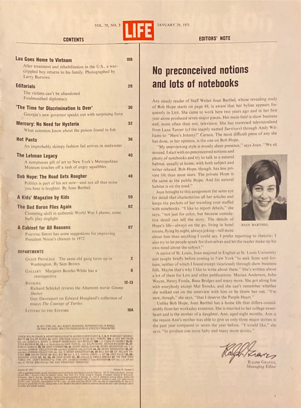 Life  (January) magazine collectible - Main Image 3