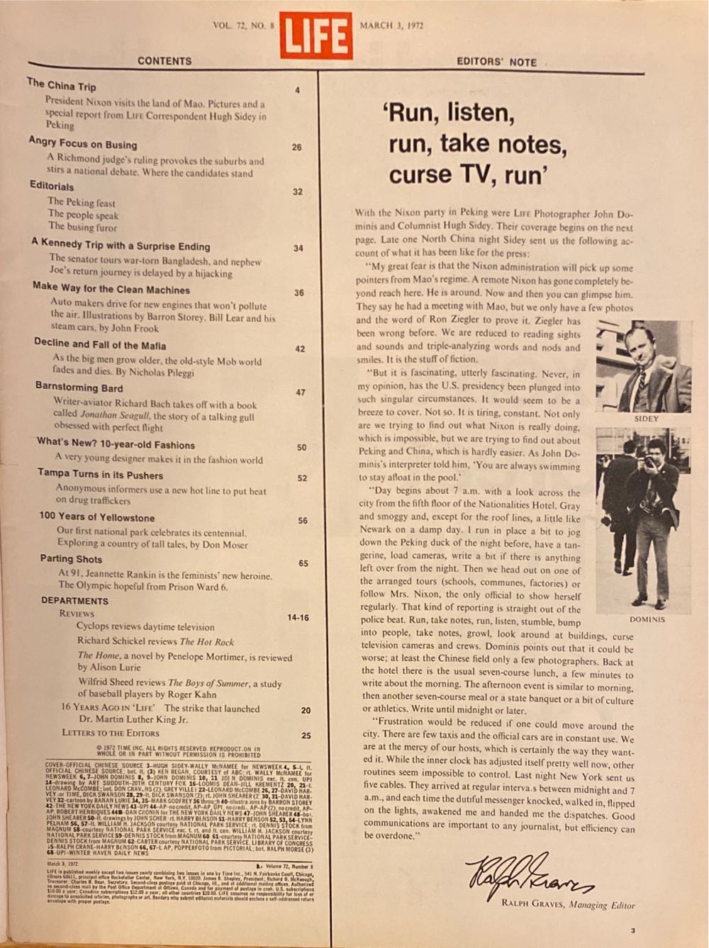 Life  (March) magazine collectible - Main Image 3