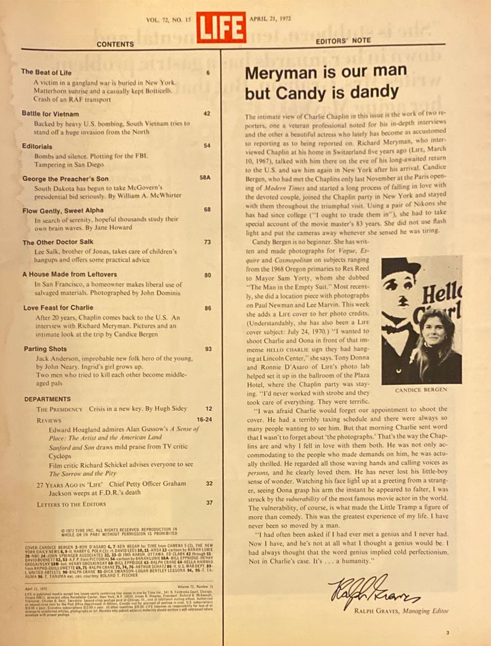 Life  (April) magazine collectible - Main Image 3