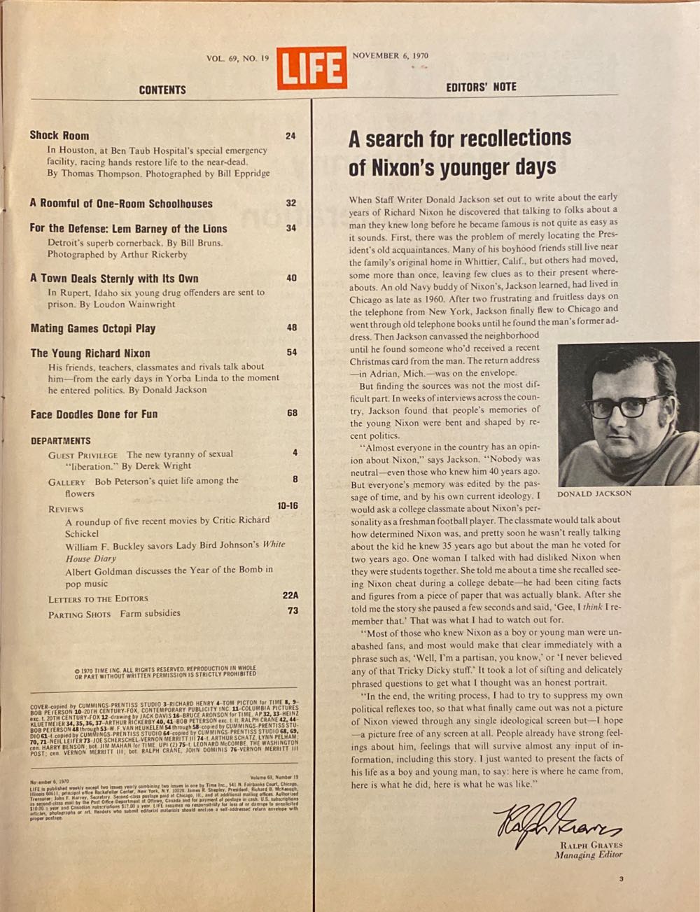 Life  (November) magazine collectible - Main Image 3