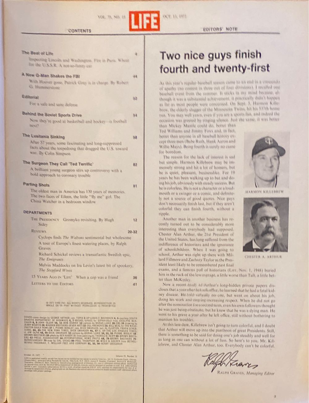 Life  (October) magazine collectible - Main Image 3