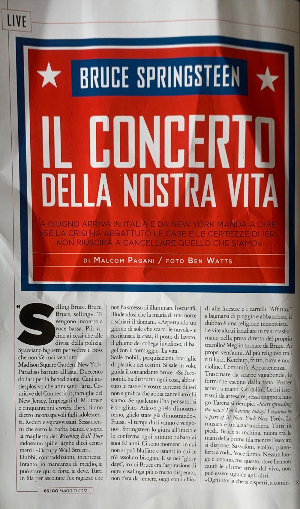 GQ  (May) magazine collectible - Main Image 2