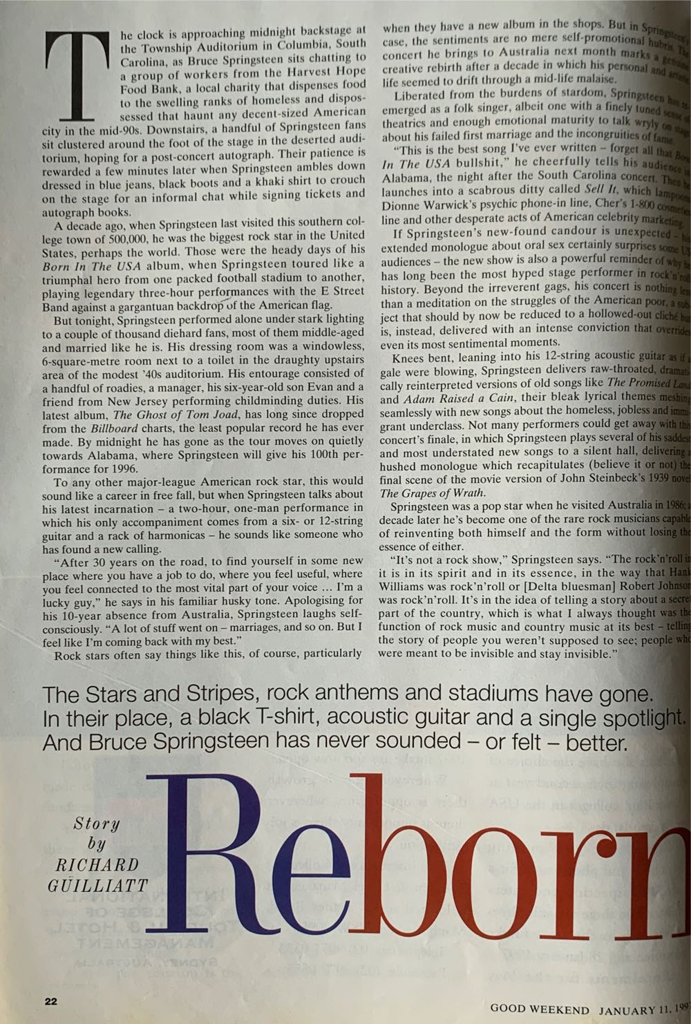 Good Weekend  (January) magazine collectible - Main Image 2