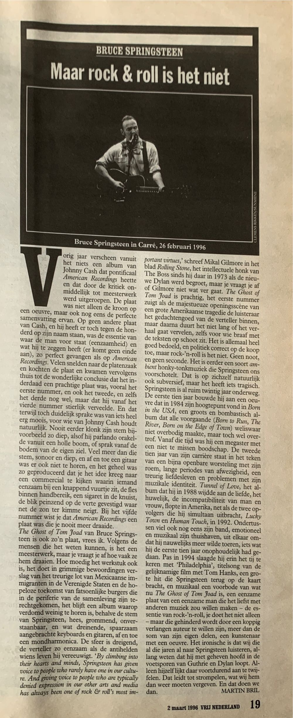 Vrij Nederland  (March) magazine collectible - Main Image 2