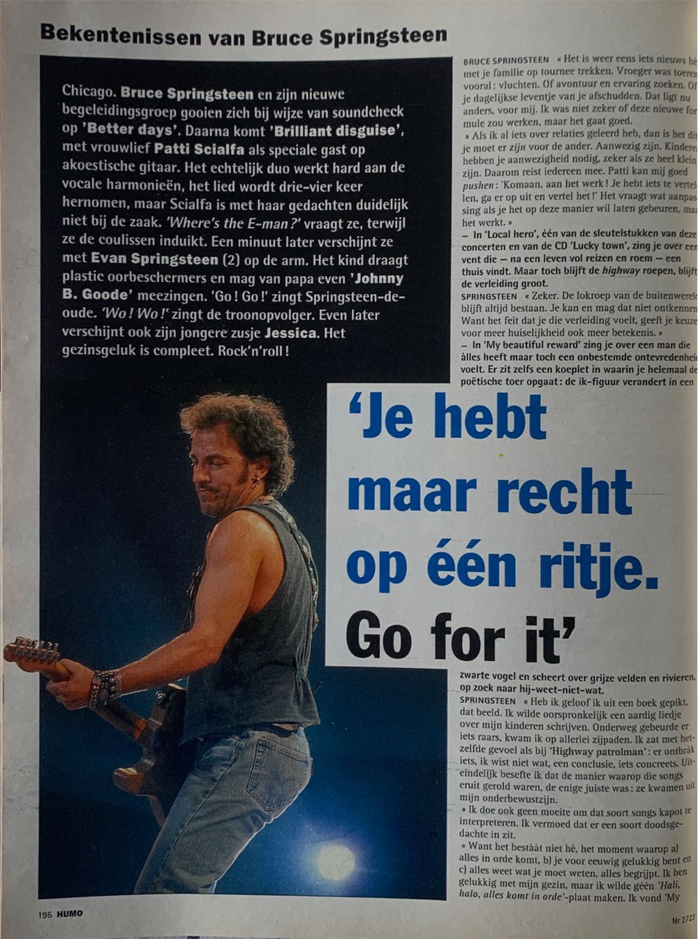 Humo  (November) magazine collectible - Main Image 2