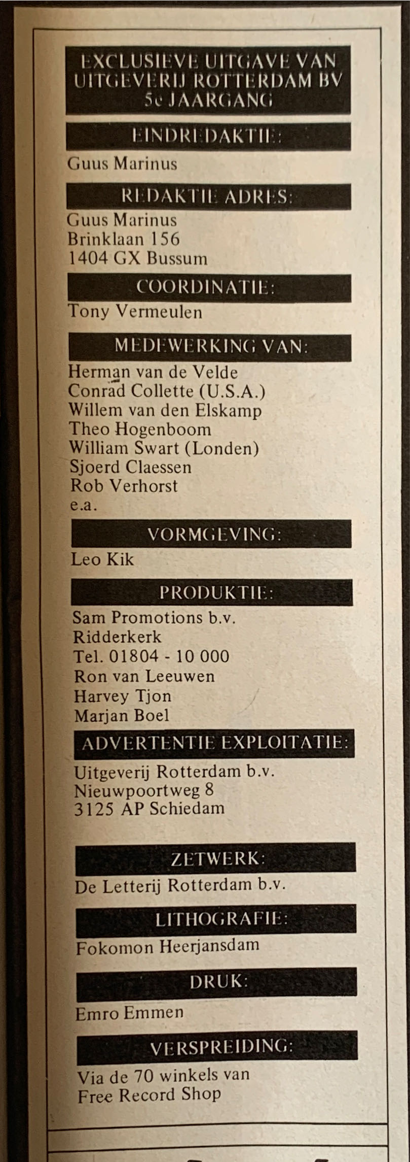 Free  (March) magazine collectible - Main Image 3