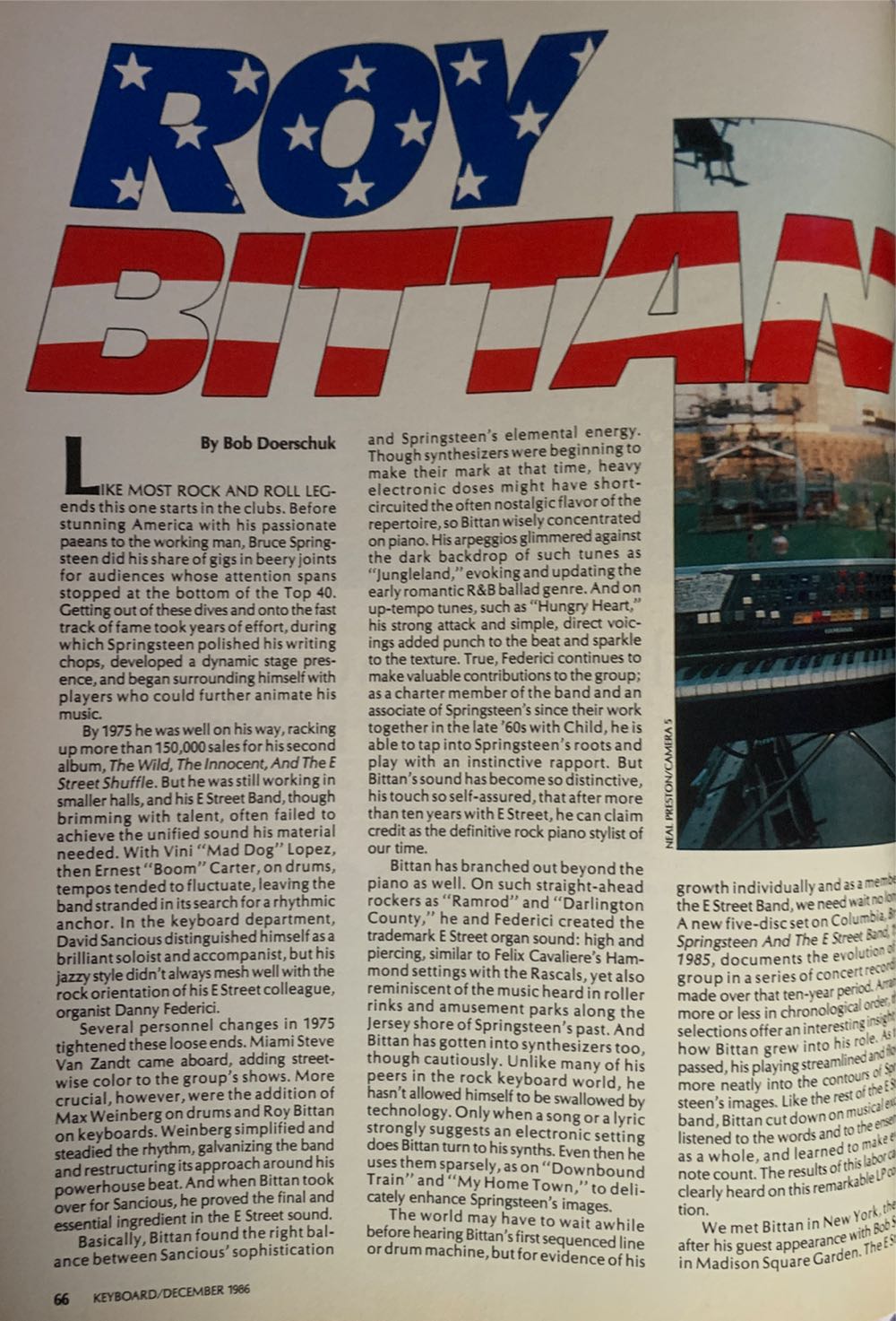 Keyboard  (December) magazine collectible - Main Image 2