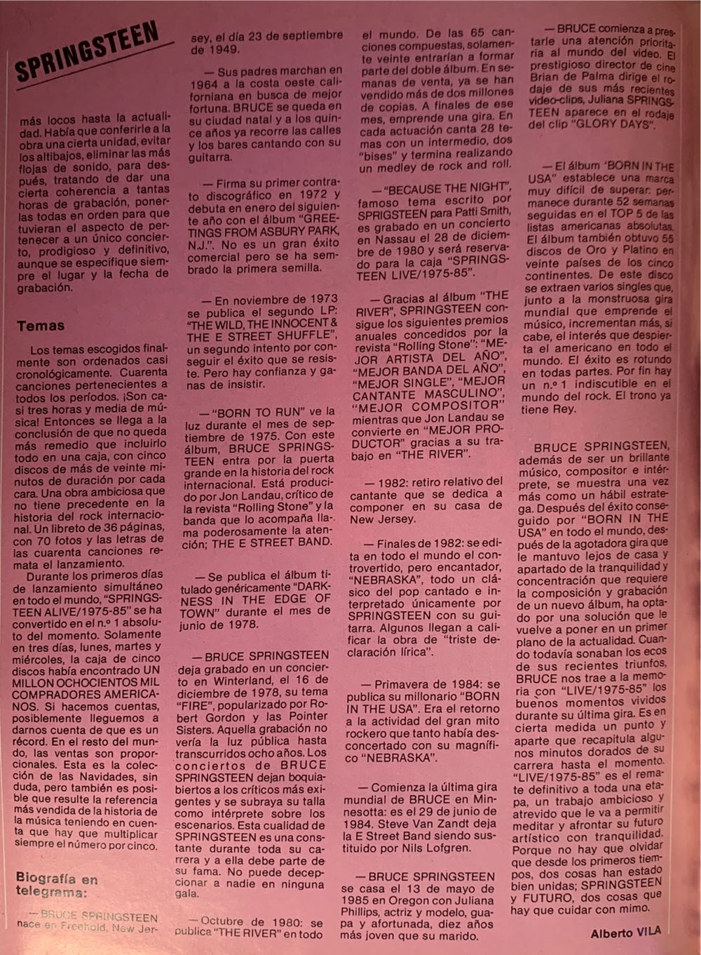 El Gran Musical  (December) magazine collectible - Main Image 3