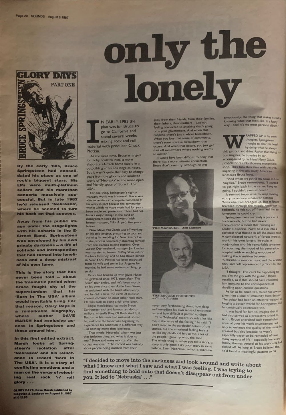 Sounds  (August) magazine collectible - Main Image 2