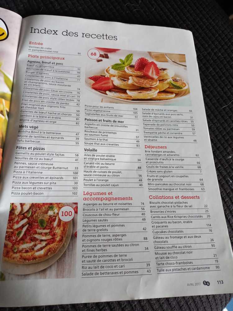 5 ingrédients, 15 minutes  (avril) magazine collectible [Barcode 665840005006] - Main Image 2