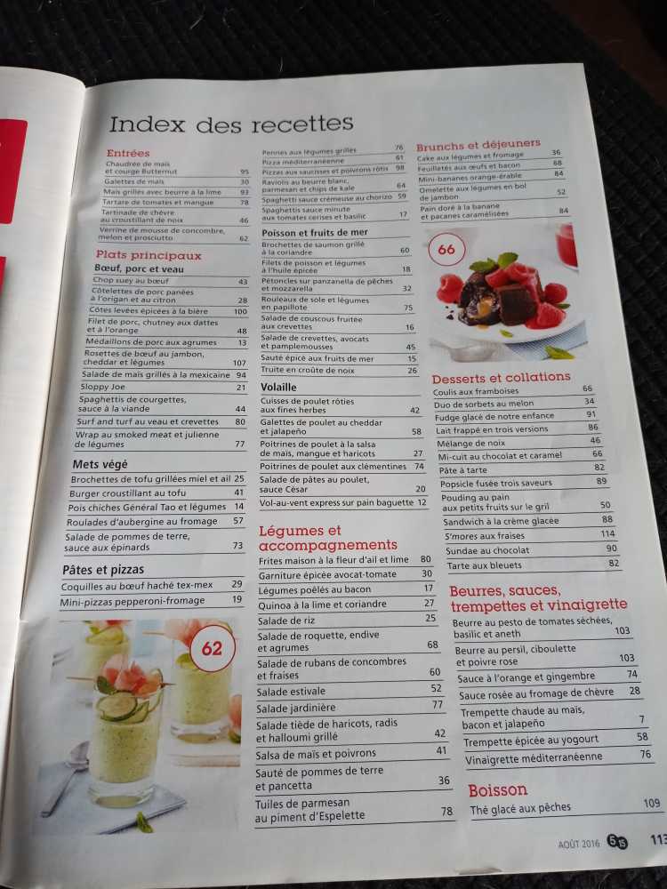 5 ingrédients, 15 minutes  (août) magazine collectible [Barcode 665840005112] - Main Image 2