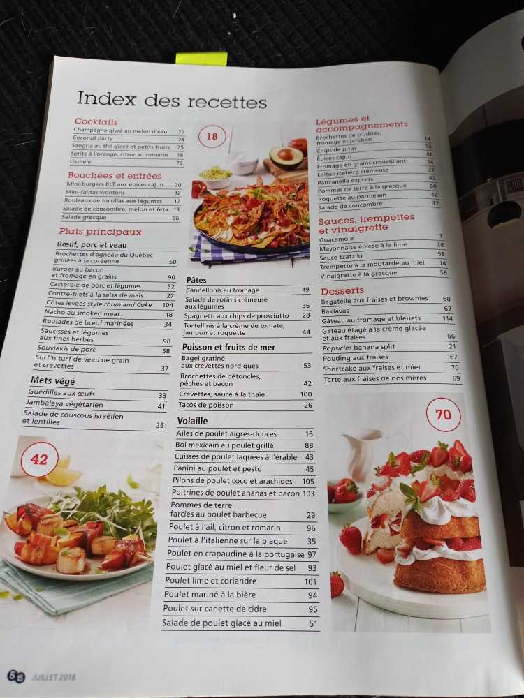 5 ingrédients, 15 minutes  (novembre) magazine collectible [Barcode 665840005037] - Main Image 2