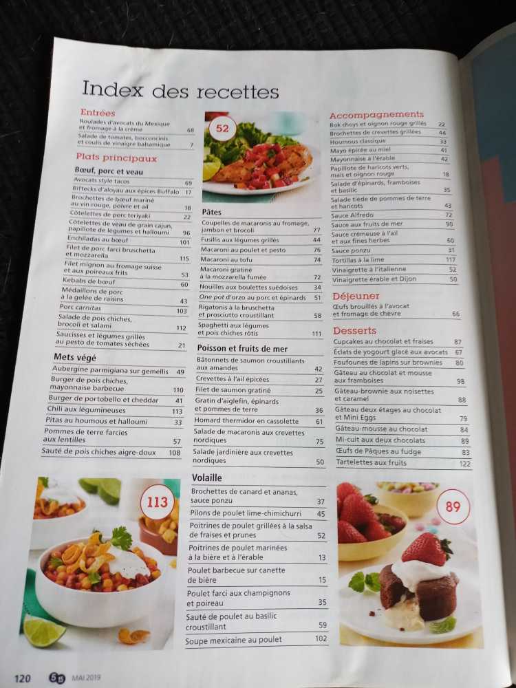 5 ingrédients, 15 minutes  (mai) magazine collectible [Barcode 665840005204] - Main Image 2