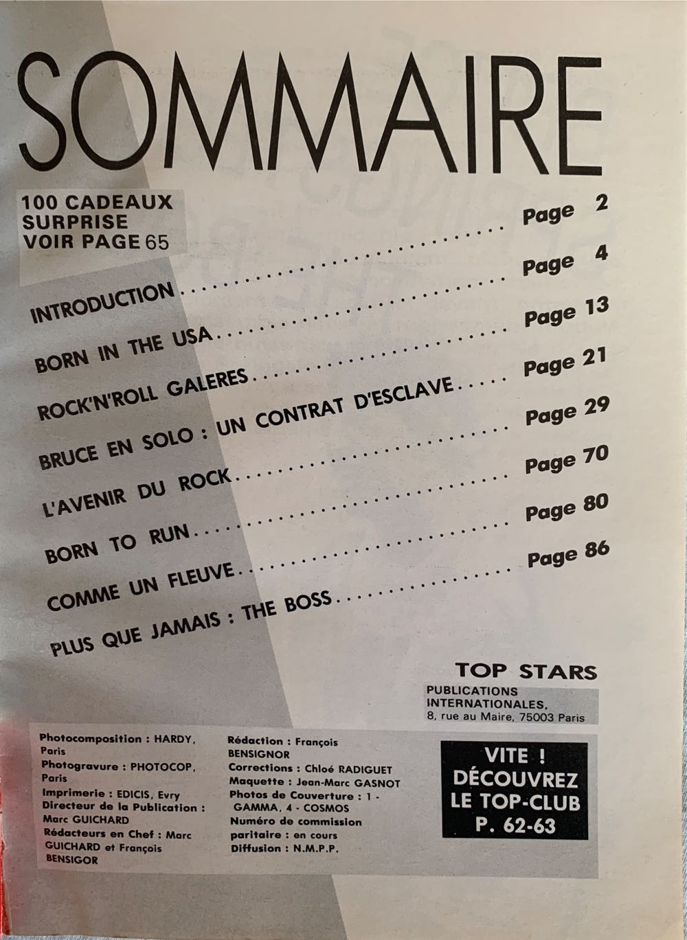 Top Stars  magazine collectible - Main Image 2