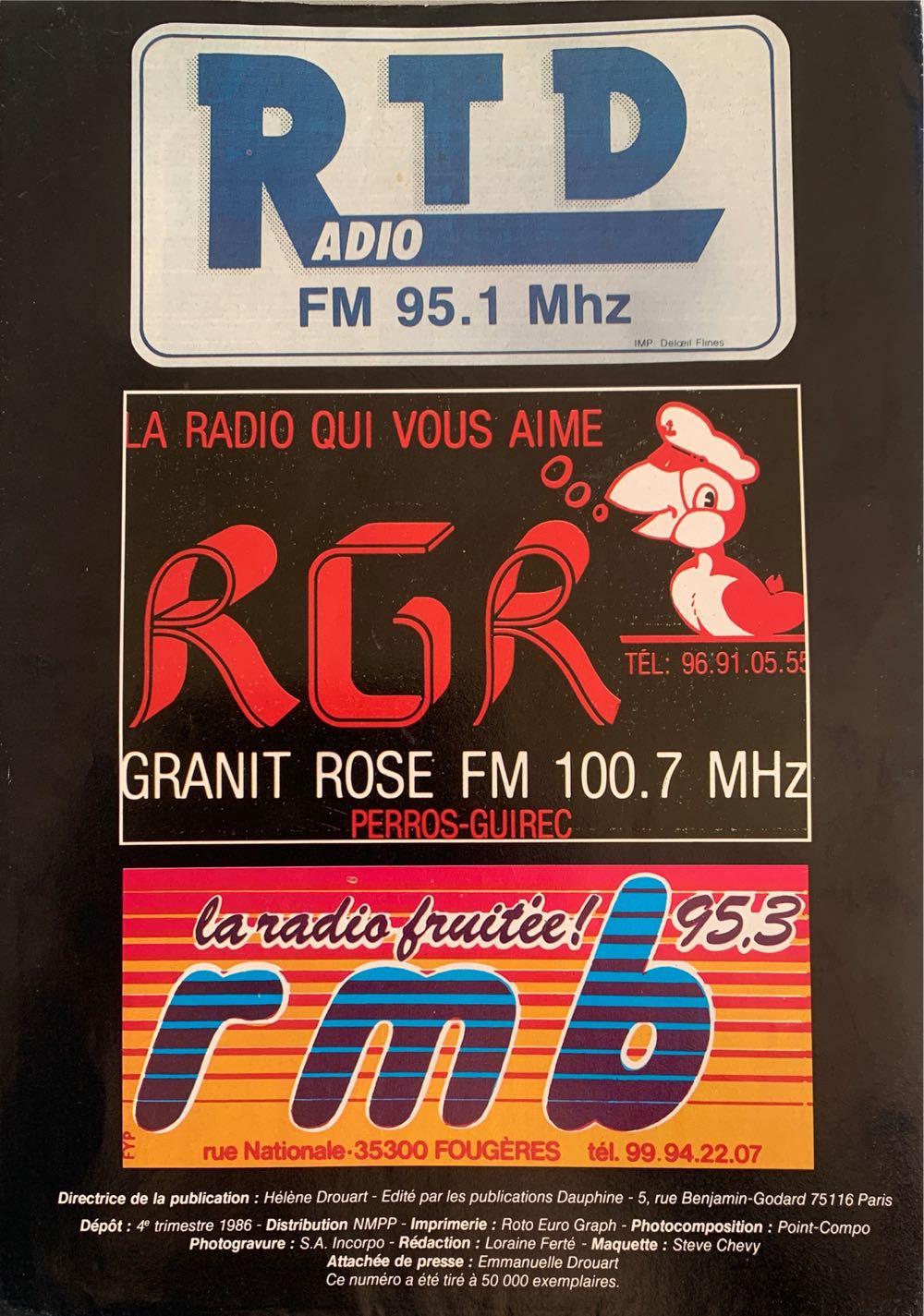 Le Poster Geant  (December) magazine collectible - Main Image 3